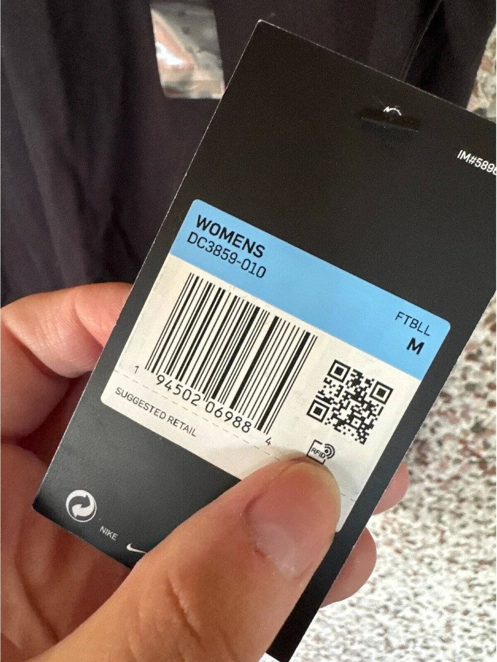 Nike item details